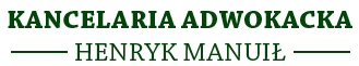 Adwokat Wołów - Henryk Manuił ☚ logo